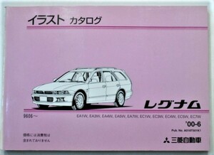 三菱 LEGNUM EA1/W-5W.EC/1W-7W 1996.06- イラストカタログ