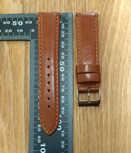 イタリアンレザー 腕時計革ベルト 20mm 小キズあり