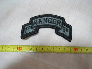 実物 １ST RANGER BN　イラク　アフガニスタン　U.S.ARMY