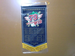 2007年 第79回 選抜高校野球大会 全出場校 記念ペナント 未開封品 