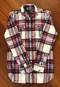 トミー ヒルフィガー TOMMY HILFIGER チェックシャツ ネルシャツ 長袖シャツ チェック柄