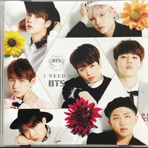 CD／BTS／I NEED U／日本語ヴァージョン／シングル、マキシ／韓国