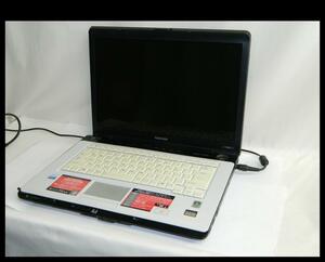 ジャンク品 東芝 dynabook TX/67E PATX67ELP Windows Vista 15.4ワイド 液晶 160GB 2GB ノートパソコン ノートPC 訳有り 現状渡し 部品取り