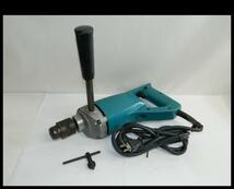 動作品 makita マキタ 13mmドリル 6300L チャックハンドル サイドグリップ付 木工用 電気ドリル 電動工具 中古 リサイクルマート半田店_画像1