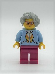 即決 新品 未使用　レゴ LEGO ミニフィグ 　ミニフィギュア 　シティ　ブラウスを着たおばあさま　おばあちゃん　女性