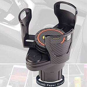 車用 ドリンクホルダー 車載カーカップホルダー 2 in 1多機能
