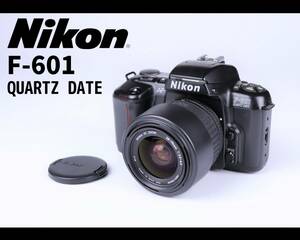 【シャッターOK】 Nikon F-601 QUARTZ DATE ニコン クォーツデイト 一眼レフ フィルムカメラ 28-70mm 1:3.5-4.5 シグマ ズームレンズ