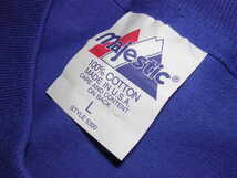 美品 90s USA製 Majestic MLB New York Mets #31 FRANCO Tシャツ L vintage old メッツ ナンバリング_画像7