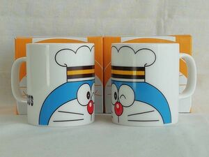 ドラえもん オリジナルマグカップ 2個セット☆COCO'S × Doraemon / Happy Birthday!!☆ココス ノベルティグッズ 非売品