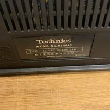 Technics テクニクス カセットデッキ　RS-M45_画像7