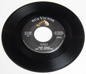 45rpm/ Patricia - Perez Prado And His Orchestra - Why Wait / 50s,Latin Jazz,Big Band,Mambo,RCA Victor 47-7245,1958,Original