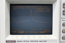 【正常動作品】ADVANTEST Q8381A 350-1750nm 光スペクトラムアナライザ_画像2