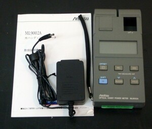 【正常動作品】ANRITSU ML9002A 光パワーメーター
