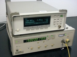 【正常動作品】ANRITSU MF9630A 600-1600nm 光波長/周波数計