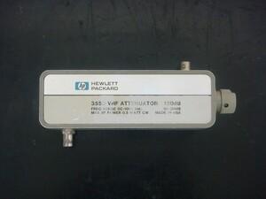 【ジャンク品】HP 355D DC-1GHz 120dB アッテネーター