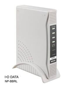 I・O DATA NP-BBRL ブロードバンドルーター 未使用