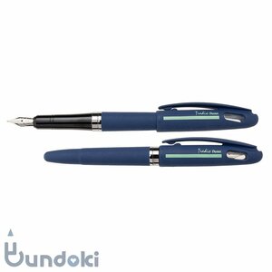 Pentel ぺんてる トラディオ・メタル万年筆 (ネイビー)