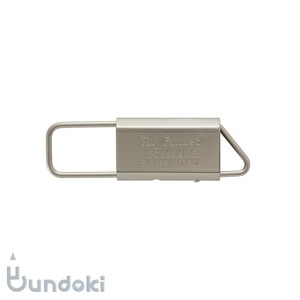 Tiny Formed/タイニーフォームド metal key fold (silver)