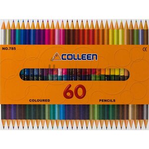 ko- Lynn color pencil colleen 785 circle 30ps.@60 square fancy cardboard boxed color pencil 