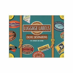 LUGGAGE LABELS(EXOTIC DESTINATIONS)