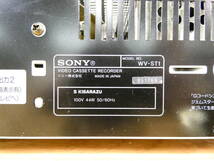 SONY ソニー WV-ST1 Hi8/SVHSビデオデッキ 本体のみ 映像機器 ※ジャンク/VHS再生OK！ @140 (6724-2/2)_画像8