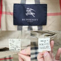 BURBERRY LONDON GABARDINE COTTON TRENCH COAT MADE IN JAPAN/バーバリーロンドンギャバジンコットントレンチコート_画像10