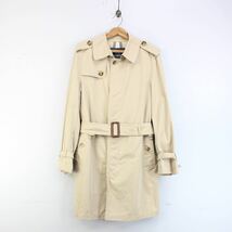 BURBERRY LONDON GABARDINE COTTON TRENCH COAT MADE IN JAPAN/バーバリーロンドンギャバジンコットントレンチコート_画像4