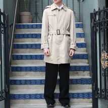 BURBERRY LONDON GABARDINE COTTON TRENCH COAT MADE IN JAPAN/バーバリーロンドンギャバジンコットントレンチコート_画像1