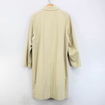 Aquascutum GABARDINE COTTON BALLMACAAN COATアクアスキュータムギャバジンコットンバルマカーンコート(ステンカラーコート)_画像6