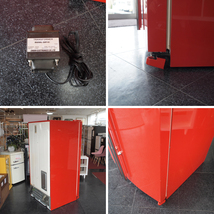 希少 GE ゼネラルエレクトリック 冷蔵庫 赤 アメリカ 大型 560L 2003年製 店舗什器 オブジェ_画像10