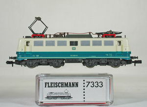 FLEISCHMANN #7333 ＤＢ（旧西ドイツ国鉄）ＢＲ１１０.3型電気機関車（タルキス塗装）