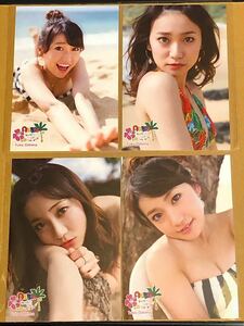 AKB48海外旅行日記～ハワイはハワイ～大島優子 生写真20枚コンプ+Fフレーム