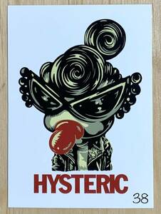 即決☆ヒスミニ☆新品☆カード☆38☆素材☆縦柄☆ヒステリックミニ☆HYSTERICMINI