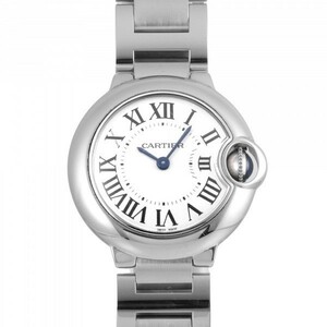 カルティエ Cartier バロンブルー W69010Z4 シルバー文字盤 中古 腕時計 メンズ