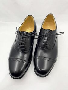  Burberry business shoes strut chip black unused goods 24EEEE leather shoes men's inside feather leather 