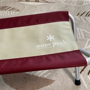 snow peak スノーピーク　ベンチ