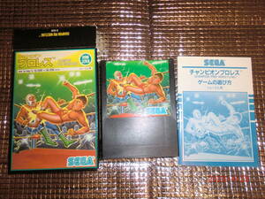  Sega : Champion Professional Wrestling :SC-3000,SG-1000 correspondence! including carriage!