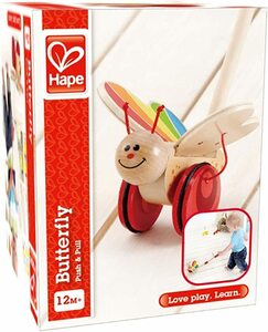【新品未開封】HAPE（ハペ）Butterfly　木製おもちゃ【送料無料】