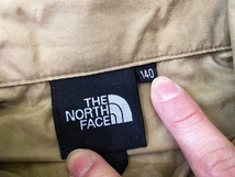 ☆THE NORTH FACE/ザノースフェイス コンパクトジャケット NPJ21810 キッズ ベージュ アウトドア スポーツ 通学 古着 used☆_画像7