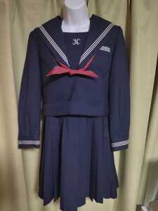 セーラー服 ジャンパースカート スカーフ付き トンボ
