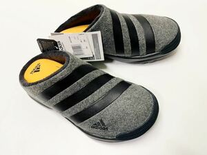 デッド!! 希少 新品 adidas toalo アディダス トアロ クロッグ サンダル グレー ブラック 25.5 ㎝