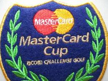 マスターカード カップMaster Card Cup acom challenge golfゴルフ刺繍ワッペン/アコーディア アップリケ大会パッチGOLFエンブレム紋章V129_画像2