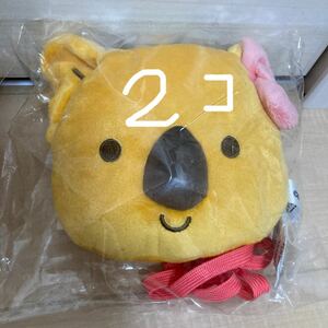 コアラのマーチ　新品未使用　フェイスポーチ　ワルツちゃん　2個セット