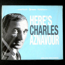 新品 未開封 輸入盤 シャルル・アズナヴール / ヒアーズ Charles Aznavour / here’s charles aznavour_画像1