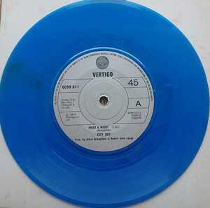 ☆CITY BOY/WHAT A NIGHT'1978UK VERTIGO color 7INCH