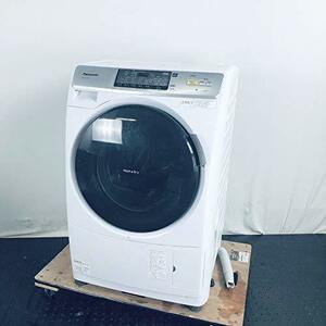 (中古品)パナソニック 7.0kg ドラム式洗濯乾燥機【左開き】クリスタルホワイトPanas