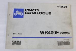 YAMAHA/ヤマハ WR400F(5GS3/CH04W) パーツカタログ/パーツリスト 送料無料/メンテナンス/整備/修理/点検