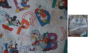 USA производства Pacific Mickey, minnie алфавит рисунок Vintage спальное место простыня / большой размер переделка художник jet Coaster o-ke -тактный la