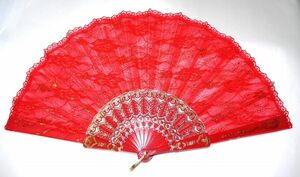  two -ply layer race ballet fan (10 pcs set ) Spain. .. fan Studio table . tool fan ballet supplies / presentation Mai pcs for fan lame race fan 