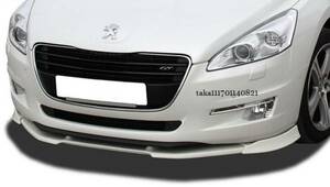  Peugeot 508 previous term sedan SW front lip spoiler splitter / aero apron bumper - diffuser 